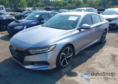 2020 Honda Accord Sport from USA, damaged, VIN 1HGCV1F34LA144415